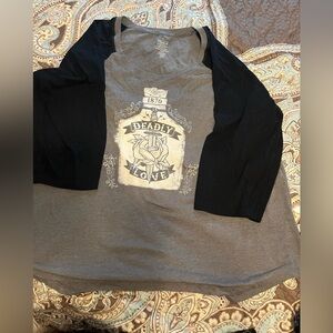 Torrid Raglan 3/4 length shirt.